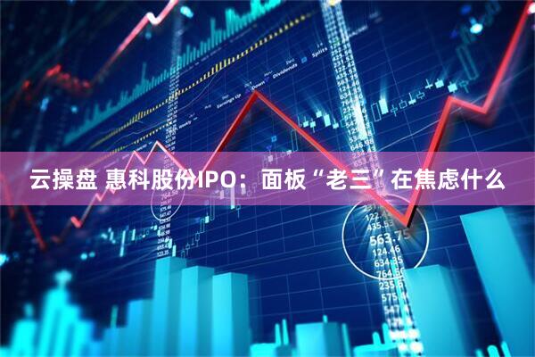 云操盘 惠科股份IPO：面板“老三”在焦虑什么